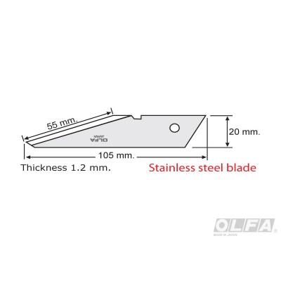 Repuesto Cuchillo Craft CK-2 2 unidades