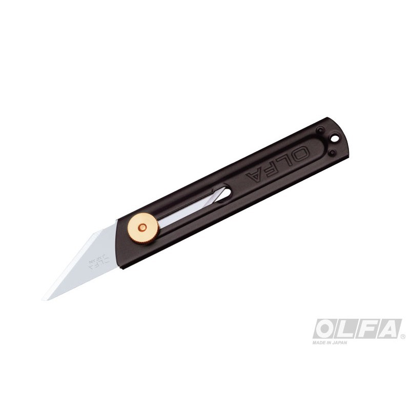 Cuchillo de Acero Inoxidable de 18mm. para Tallar Madera con Seguro Manua